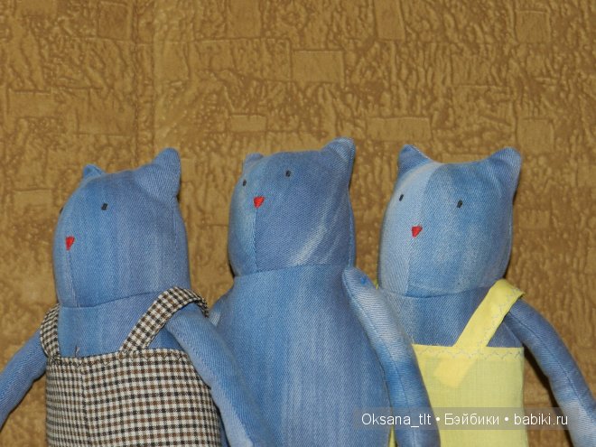 Джинсовые котики для деток (фото 2)