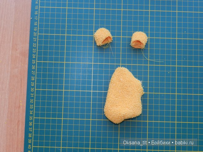 Мой первый Мишка Тедди, игрушка своими руками, мастер-класс (фото 2)