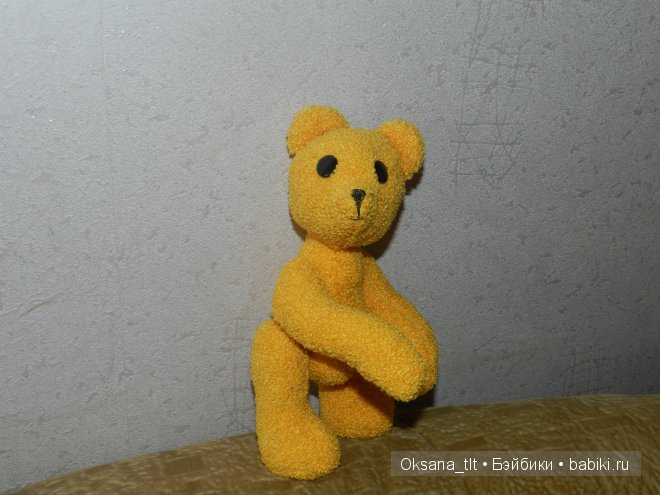 Мой первый Мишка Тедди, игрушка своими руками, мастер-класс (фото 6)