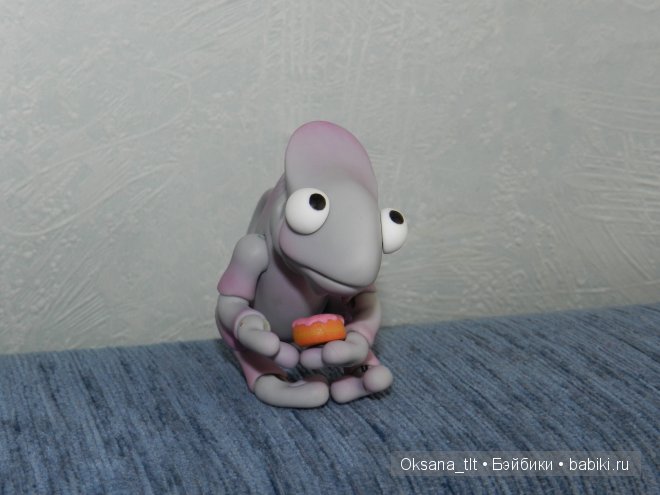 Печенька, шарнирный хамелеон от Маши Жуковой