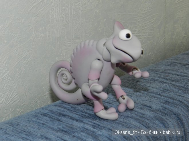 Печенька, шарнирный хамелеон от Маши Жуковой