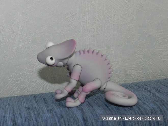 Печенька, шарнирный хамелеон от Маши Жуковой