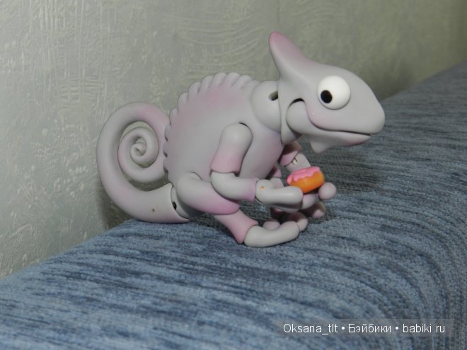 Печенька, шарнирный хамелеон от Маши Жуковой