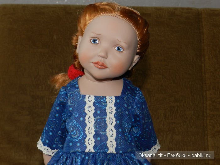 Вкусные платья с "огурчиками" и "сердечный" браслетик для Агнес от Zwergnase