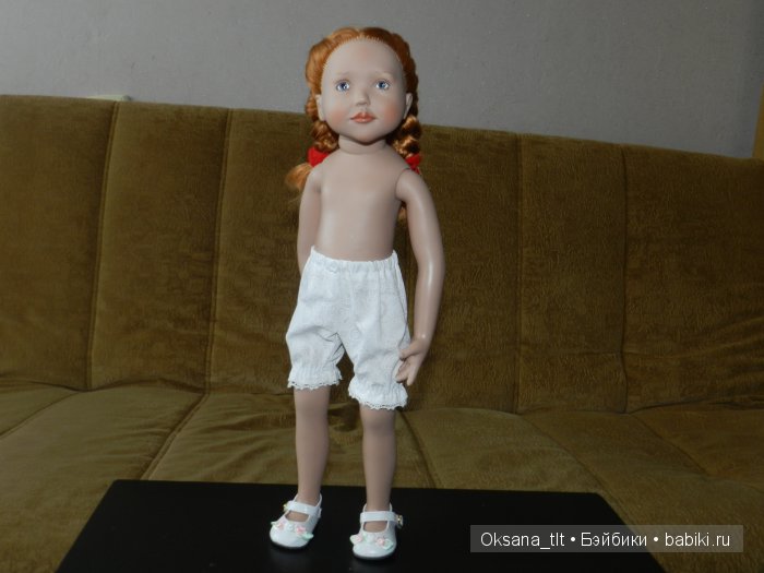 Вкусные платья с "огурчиками" и "сердечный" браслетик для Агнес от Zwergnase