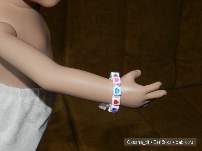 Вкусные платья с "огурчиками" и "сердечный" браслетик для Агнес от Zwergnase (фото 4)