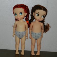 Первые трусики для девочек Disney Animator's Dolls 16" и не только, много трусиков