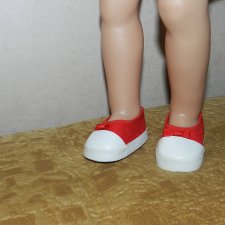 Сапожки и туфельки для девочек Gotz ростом 18". Цена за 2 пары с доставкой