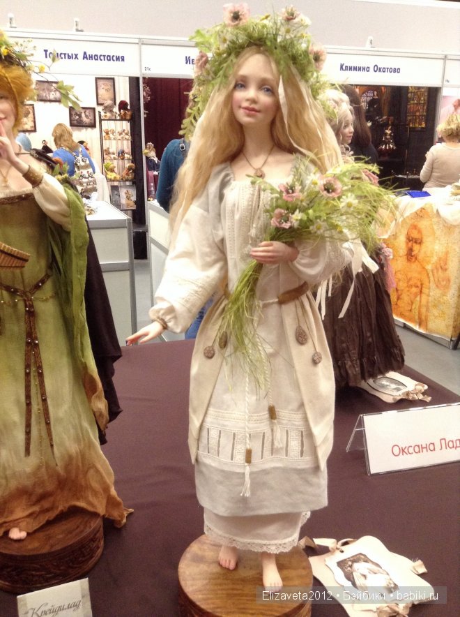 Выставка кукол на Тишинке 2-5 октября 2014. Х Международный Салон Кукол 2014