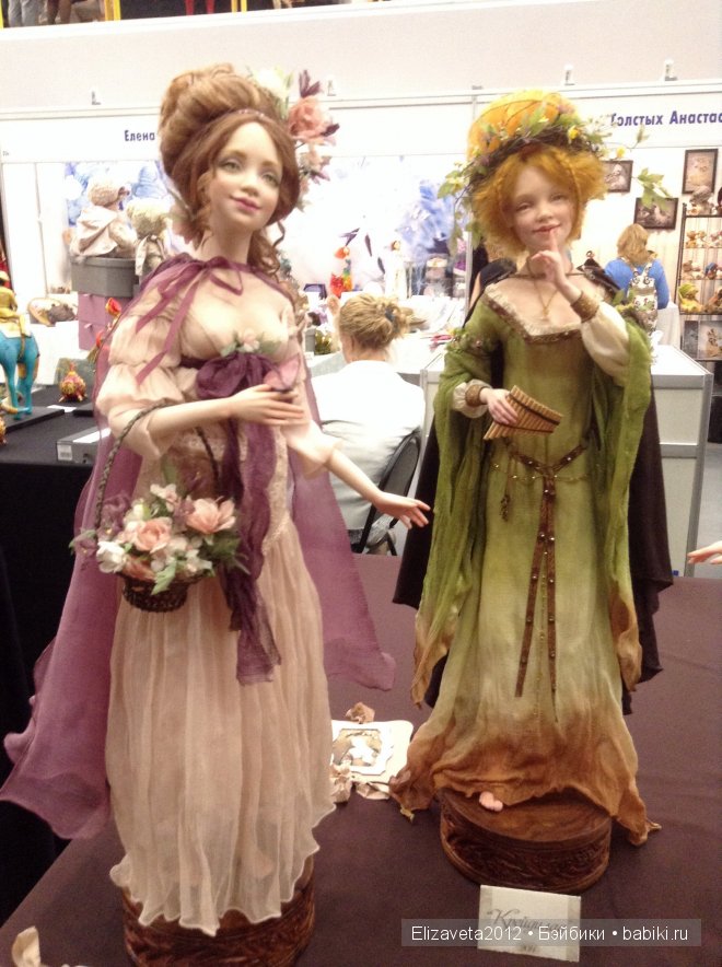 Выставка кукол на Тишинке 2-5 октября 2014. Х Международный Салон Кукол 2014