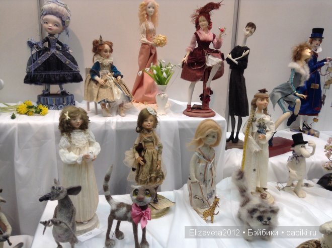 Выставка кукол на Тишинке 2-5 октября 2014. Х Международный Салон Кукол 2014