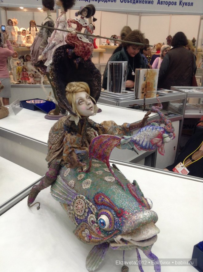 Выставка кукол на Тишинке 2-5 октября 2014. Х Международный Салон Кукол 2014