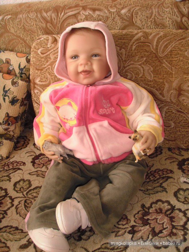 Улыбнулик в обновках.Pretty in Pink от Ashton Drake (фото 4)