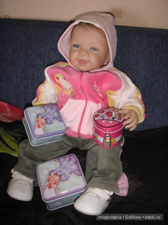 Улыбнулик в обновках.Pretty in Pink от Ashton Drake (фото 5)