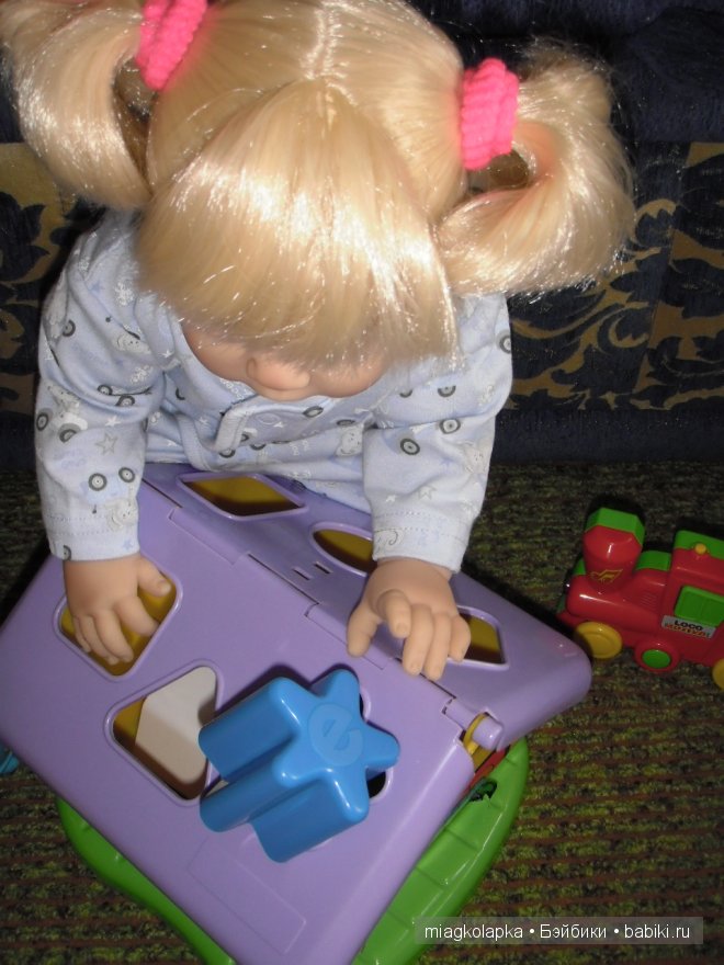 Нашей Анютке годик, кукла от Lee Middleton (фото 8)