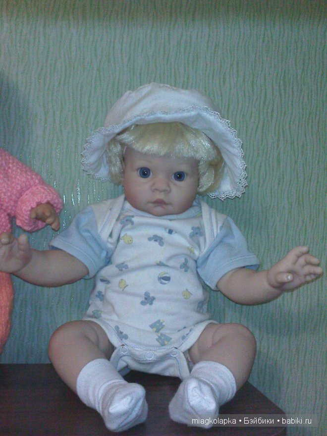 Нашей Анютке годик, кукла от Lee Middleton