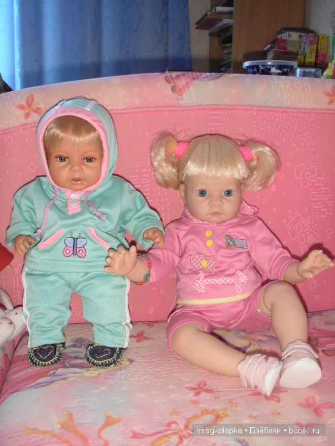 Нашей Анютке годик, кукла от Lee Middleton