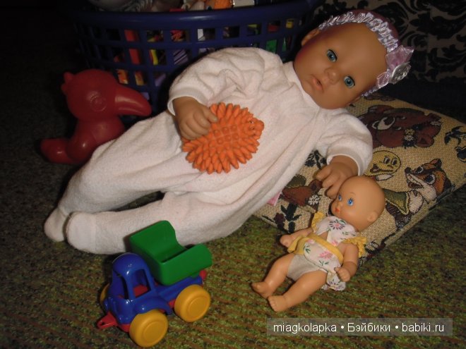 Сонюшка приехала. Анабелька первой версии (Baby Annabell)