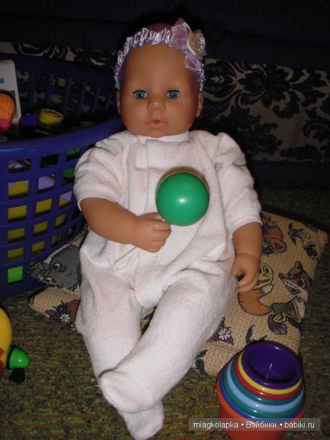 Сонюшка приехала. Анабелька первой версии (Baby Annabell)