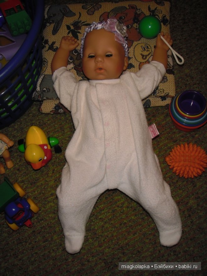 Сонюшка приехала. Анабелька первой версии (Baby Annabell)