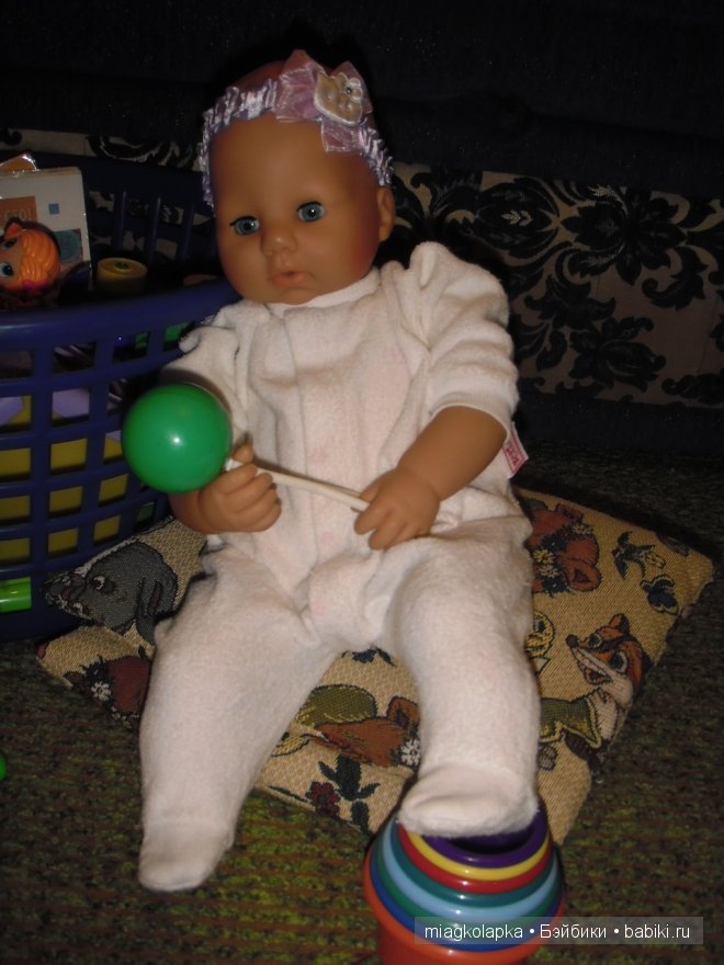 Сонюшка приехала. Анабелька первой версии (Baby Annabell)