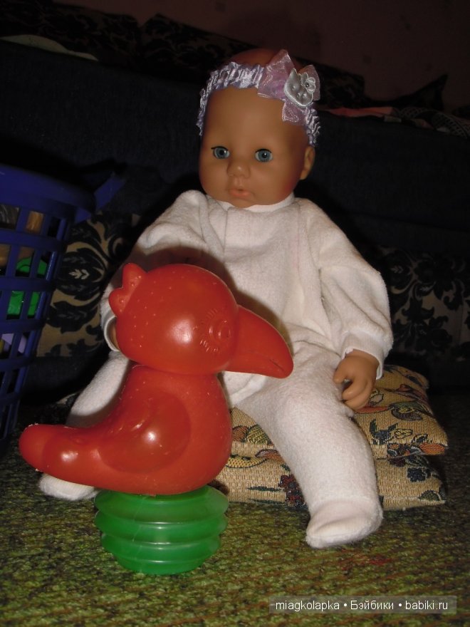 Сонюшка приехала. Анабелька первой версии (Baby Annabell)