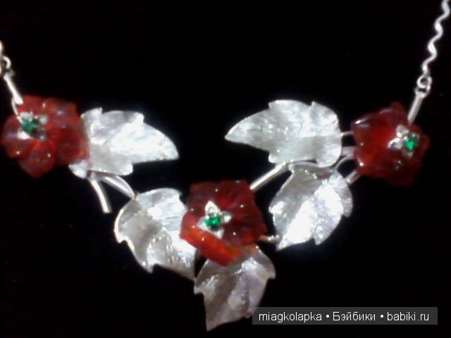 Хочу поделиться с вами... Изделия из серебра или золота и натуральных камней