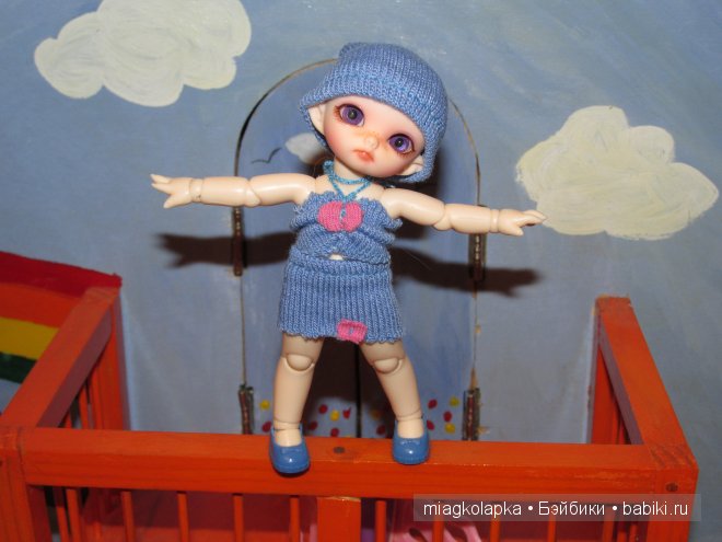 пуки-пуки Нико. Одежда для кукол БЖД