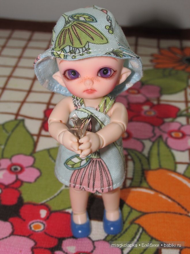 Авторский "Аленький цветочек" для бжд (фото 5)