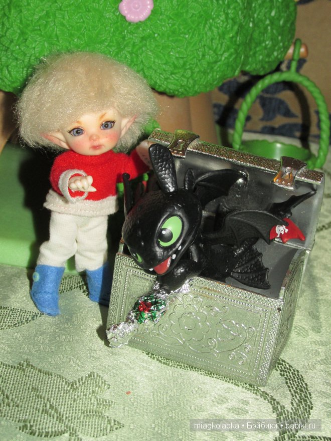 Санта-Санька,Новый Год и....кто спрятался в сундуке (фото 4)