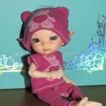 Мой "Pink  Teddy bear" (костюм для realpuki своими руками)