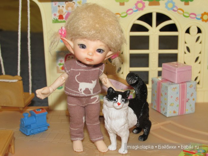 Киски-мурыски и "Мяу" ))) (одежда на realpuki своими руками) (фото 3)