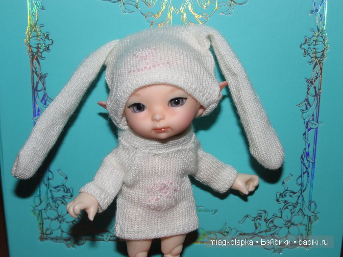 Кто я? Угадай-ка!!! Ну конечно зайка(handmade одежда на realpuki) (фото 3)