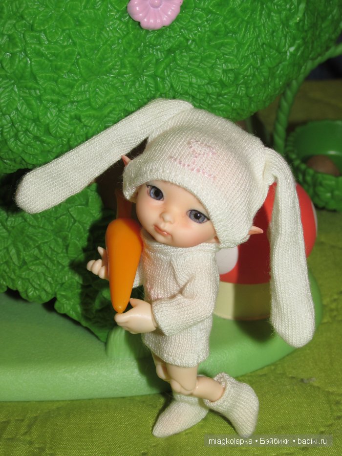 Кто я? Угадай-ка!!! Ну конечно зайка(handmade одежда на realpuki) (фото 9)