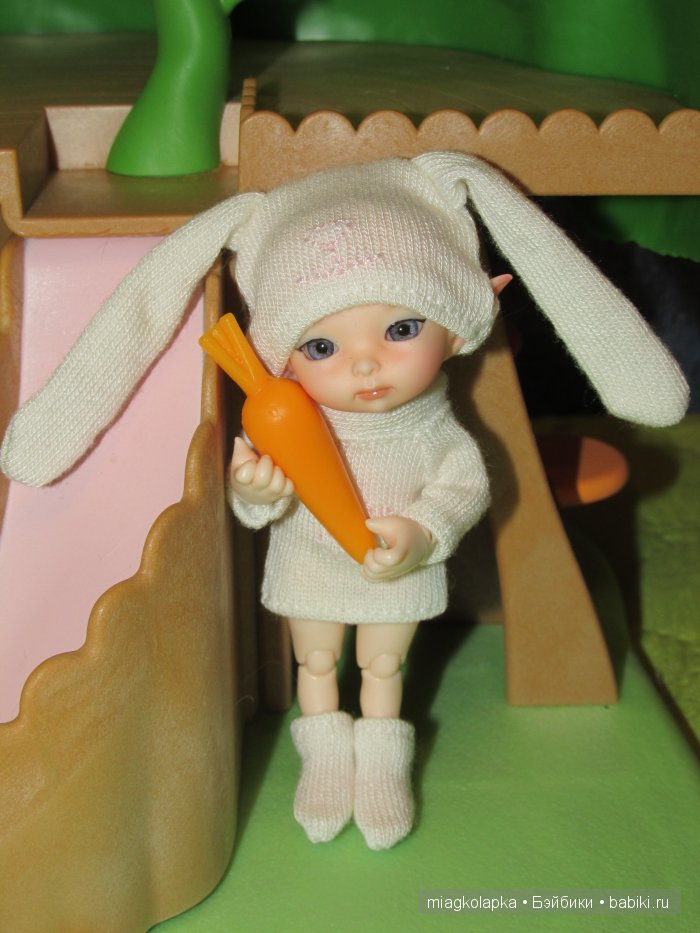 Кто я? Угадай-ка!!! Ну конечно зайка(handmade одежда на realpuki) (фото 6)