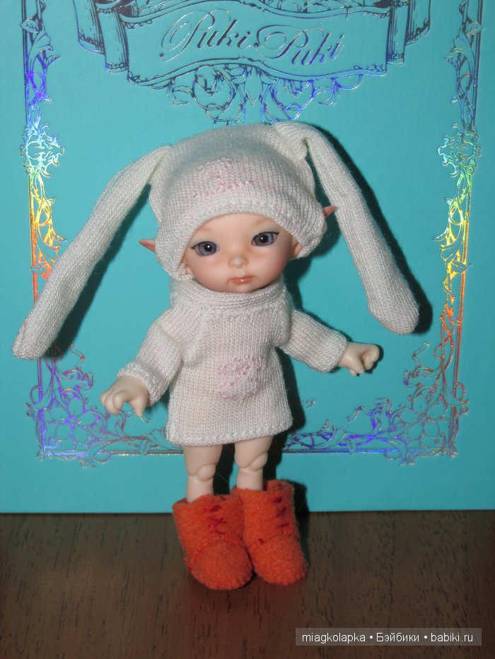 Кто я? Угадай-ка!!! Ну конечно зайка(handmade одежда на realpuki) (фото 4)