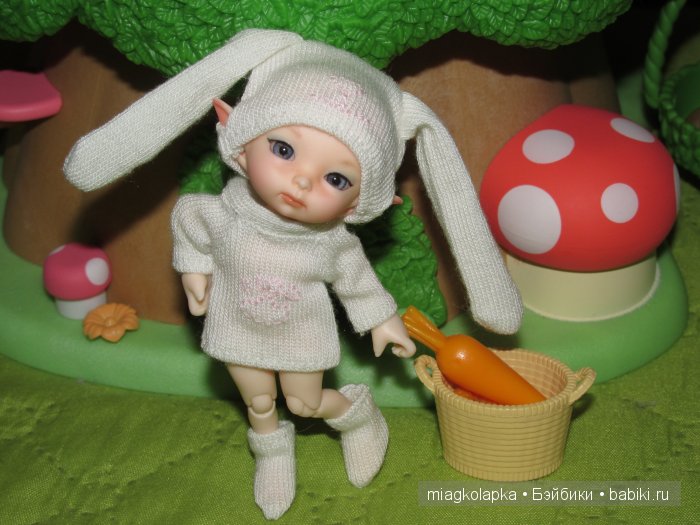 Кто я? Угадай-ка!!! Ну конечно зайка(handmade одежда на realpuki) (фото 10)