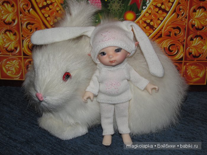 Кто я? Угадай-ка!!! Ну конечно зайка(handmade одежда на realpuki)