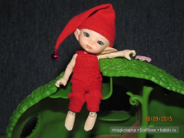 Эльфики бывают разные: бирюзовые, желтые, красные ......маленькие отблески радуги у нас дома (handmade одежда) (фото 9)