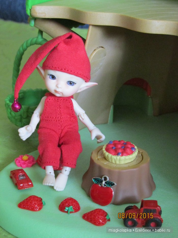 Эльфики бывают разные: бирюзовые, желтые, красные ......маленькие отблески радуги у нас дома (handmade одежда) (фото 6)