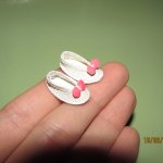 Мой сегодняшний "урожай" обуви))) handmade)