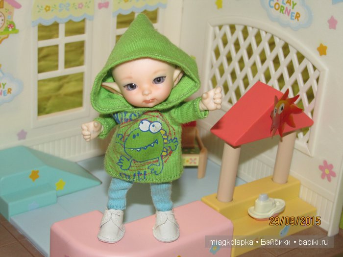 Толстовка с капюшоном на малышей реалпуки, handmade | Бэйбики Толстовка с капюшоном на малышей реалпуки, handmade (фото 7)