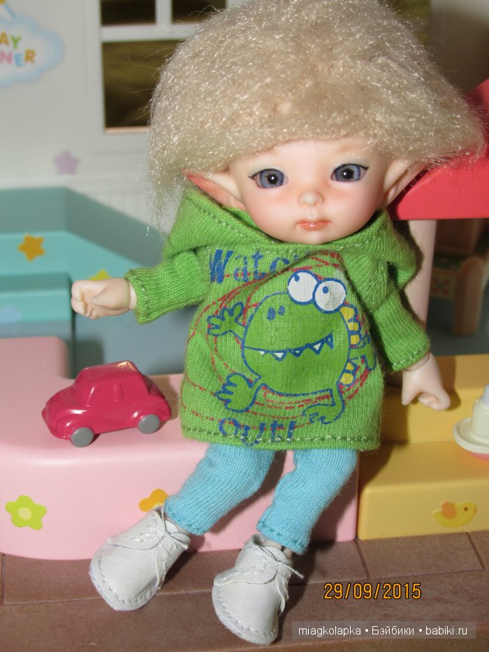 Толстовка с капюшоном на малышей реалпуки, handmade | Бэйбики Толстовка с капюшоном на малышей реалпуки, handmade (фото 5)