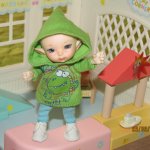 Толстовка с капюшоном на малышей реалпуки, handmade