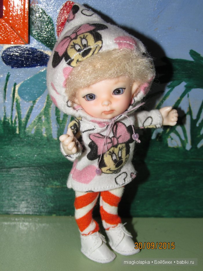 Разноцветный букетик из леггинсов. Handmade одежда на малышей реалпуки (фото 2)