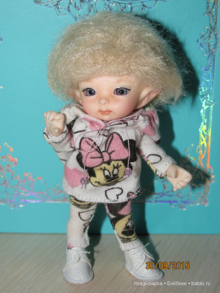 Разноцветный букетик из леггинсов. Handmade одежда на малышей реалпуки (фото 5)