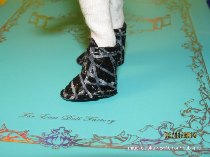 Сапожки на ножки и теплые штанишки (REALная обувь и одежда handmade на бжд) (фото 8)