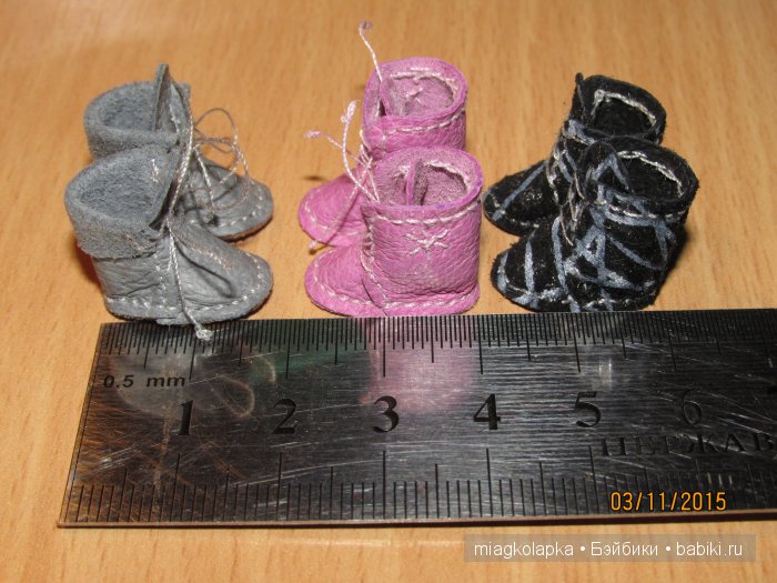 Сапожки на ножки и теплые штанишки (REALная обувь и одежда handmade на бжд)