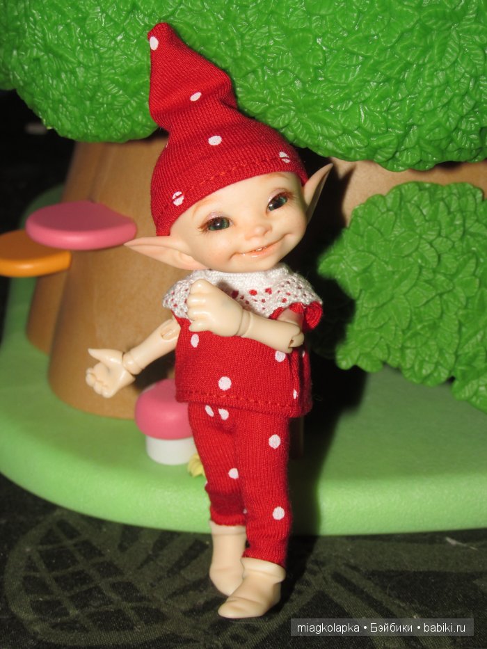 Снежный котинька и Царь Мухоморов. Новогодние наряды (фото 9)