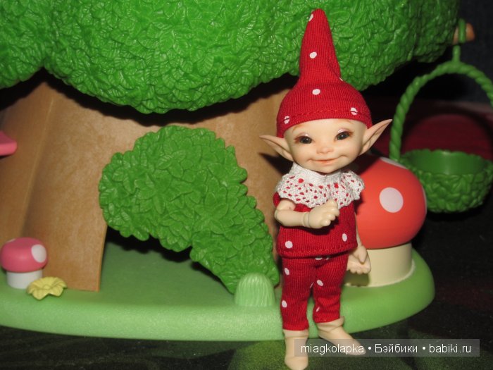 Снежный котинька и Царь Мухоморов. Новогодние наряды (фото 8)